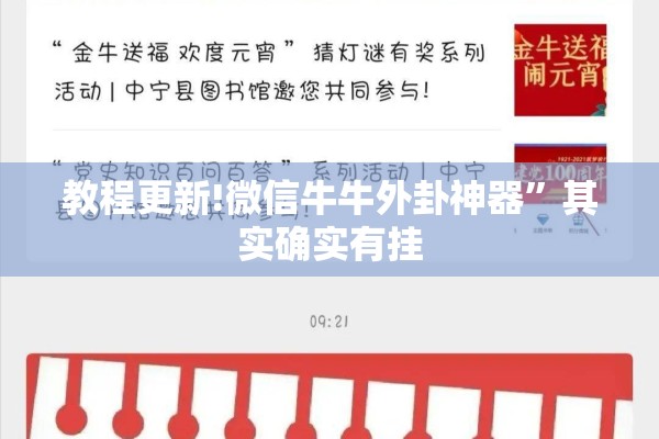 教程更新!微信牛牛外卦神器”其实确实有挂