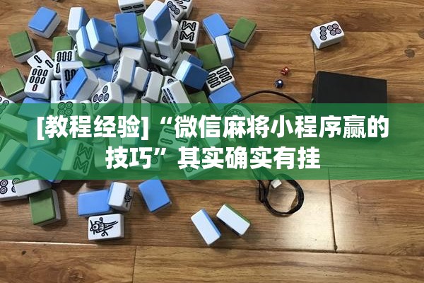 [教程经验]“微乐安徽麻将万能开挂器!辅助神器插件下载