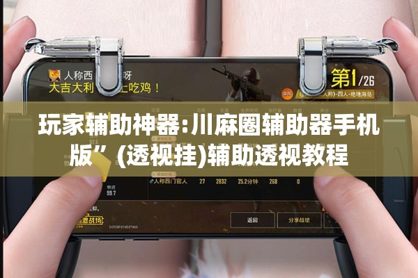 玩家辅助神器:川麻圈辅助器手机版	”(透视挂)辅助透视教程