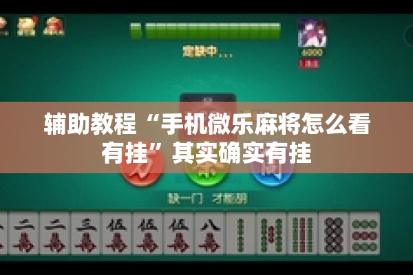 [教程经验]“手机十三水有挂吗”开挂辅助脚本+详细开挂安装教程