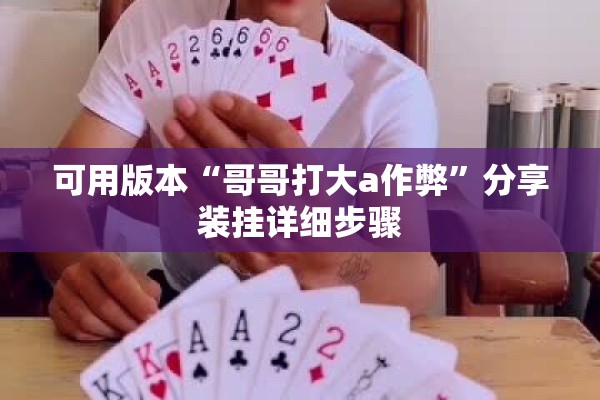 可用版本“哥哥打大a作弊	”分享装挂详细步骤