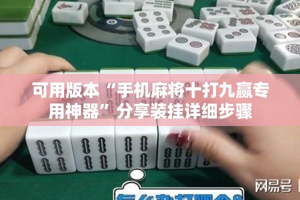可用版本“手机麻将十打九赢专用神器”分享装挂详细步骤